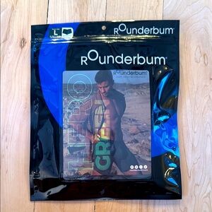 Men’s NWT Rounderbum Hero Green Anatomic Tech Trunks